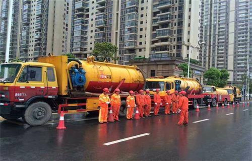 招远市政管道清淤