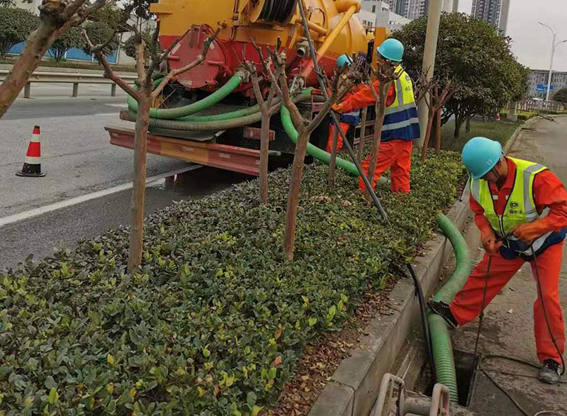 招远市政管道清淤